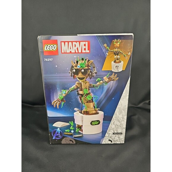 LEGO Marvel INFINITY SAGA GUARDIANS OF THE GALAXY Dancing Groot 76297 New Sealed - Picture 2 of 5